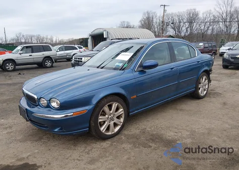 2003 Jaguar X-Type 3.0 из США, поврежденный, VIN SAJEB51C73WD07032